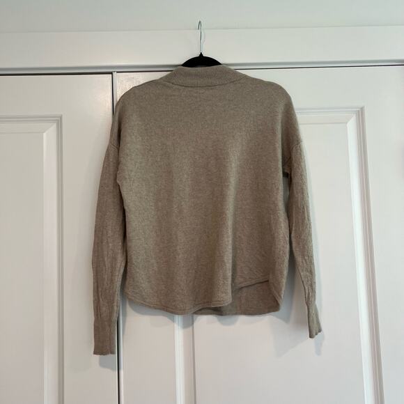 Madewell‎ Women's Merino Wool Alpaca Light Tan Crewneck Sweater Size Small - Picture 6 of 9